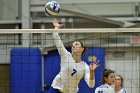 Volleyball vs Emerson  Wheaton College Women's Volleyball vs Emerson College. - Photo by Keith Nordstrom : Wheaton, Volleyball, VB2019